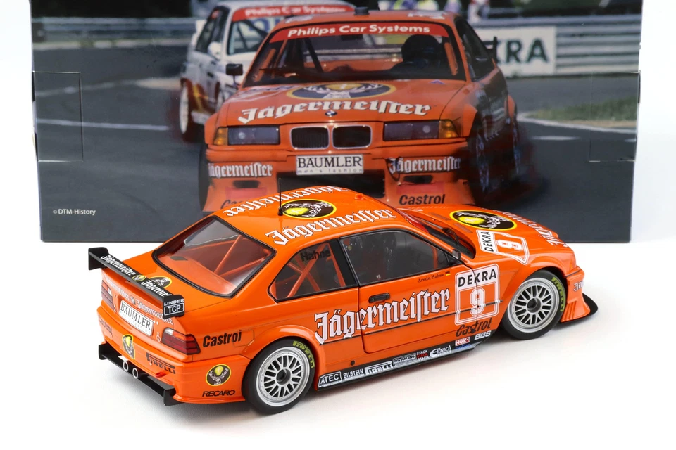 1:18 WERK83 BMW 325i E36 Coupe DTM 1993 Hahne #9 Jägermeister - Bild 3 von 4