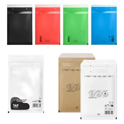 DIMAPAX Luftpolstertaschen Versandtaschen Polsterumschlag Umschläge | D4 | 200 x 275 mm