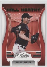 2022 Panini Absolute Hall Worthy Retail Green Randy Johnson #HW-14 HOF 0q6b