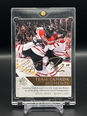 2012-13 SP Authentic P.K Subban Jordan Eberle Team Canada Moments Auto SSP #207