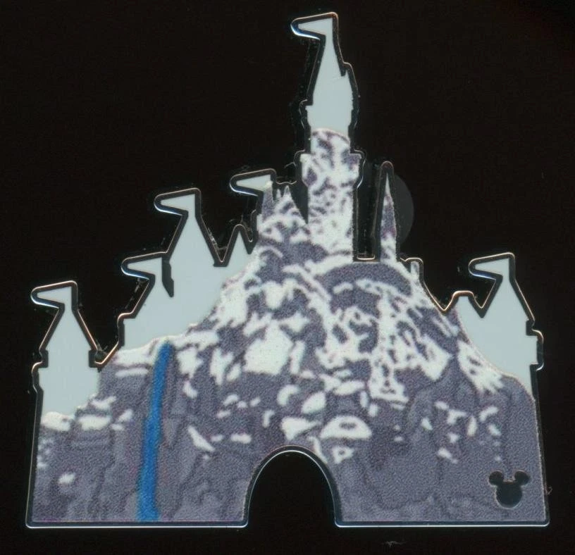 DLR Matterhorn Bobsleds Castles Wave A Series 3 2026 Hidden Mickey Disney Pin