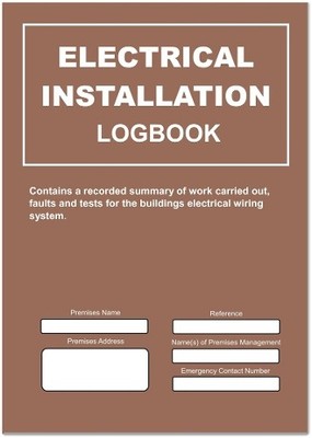 Docs-Store Electrical Installation Logbook (Taschenbuch) Compliance Logbook