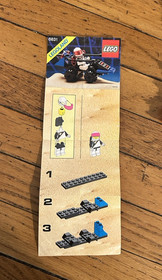 Lego Vintage Classic Space Lot:  6813, 6809, 6831, 6870, and 6828