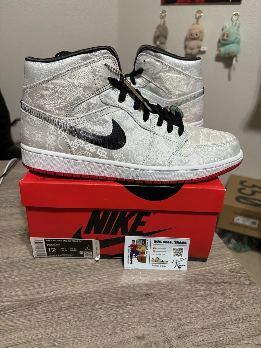 CLOT x Air Jordan 1 Mid Fearless | eBay