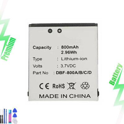 New DBF-800B DBF-800A Battery For Consumer Cellular Doro PhoneEasy 626 800mAh