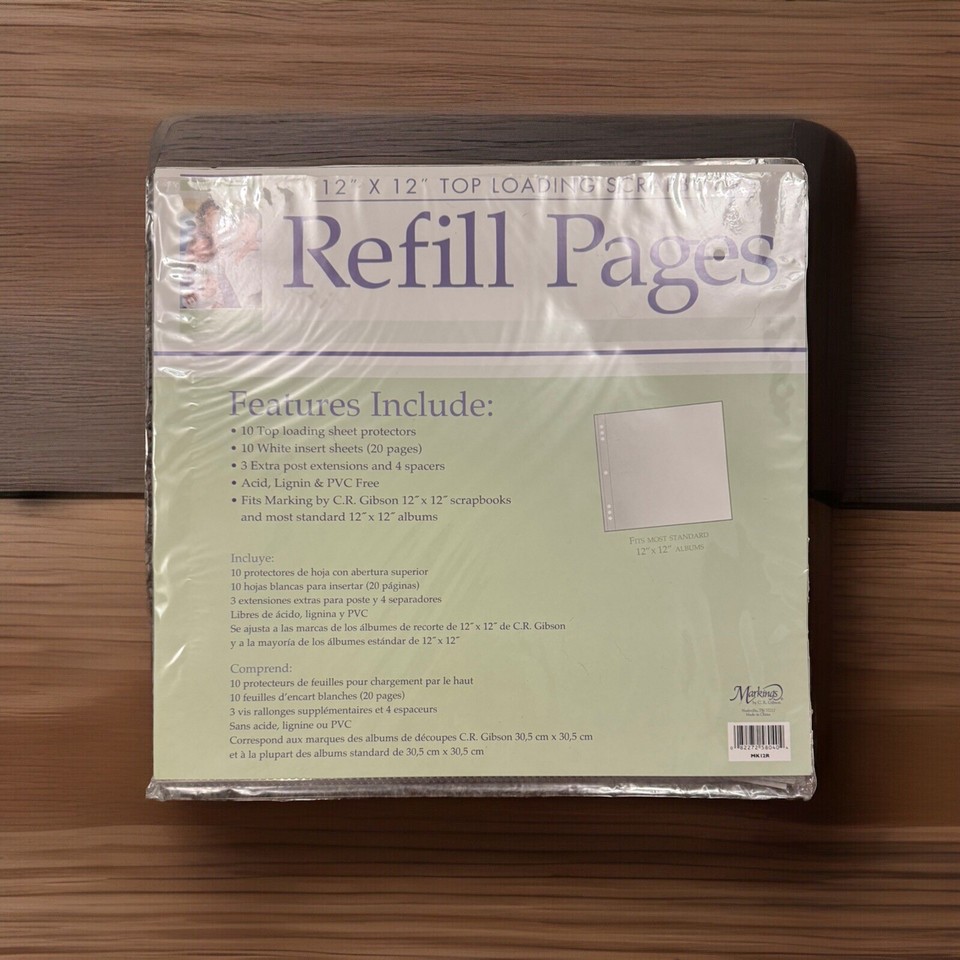 Creative Memories ONCE UPON A WEDDING Album Set, Album, and Refill