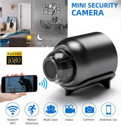 Mini WIFI Spy Camera Hidden 1080P HD Wireless Night Vision Motion Detection AU - Picture 1 of 15
