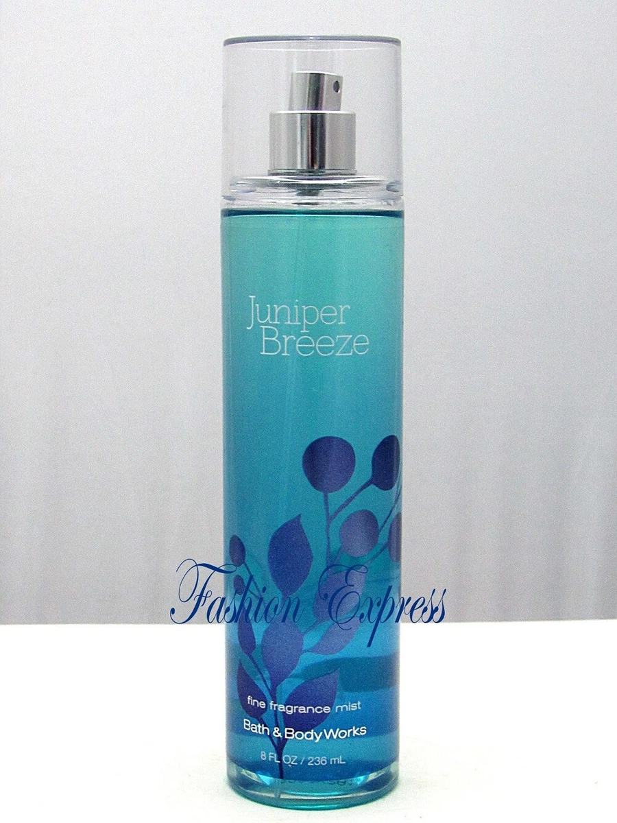 BATH BODY WORKS JUNIPER BREEZE FRAGRANCE BODY MIST SPRAY 8 FL OZ