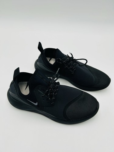 Nike Lunarcharge Essential Triple Black Size 12 - Picture 3 of 8