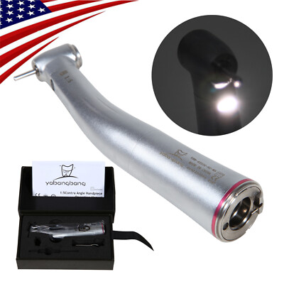 Dental 1:5 Electric Fiber Optic Contra Angle Handpiece Increasing USA
