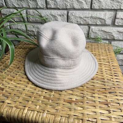 Hat Attack Bucket Hat Felt Beige Revolve One Size Fits Most  display picture 1