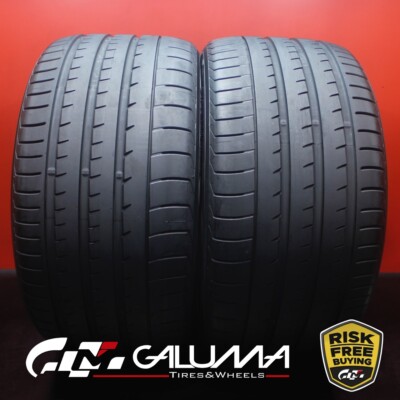 Set of 2 Tires LikeNEW Yokohama Advan Sport V105 315/35/21 R21 No Patch #84753