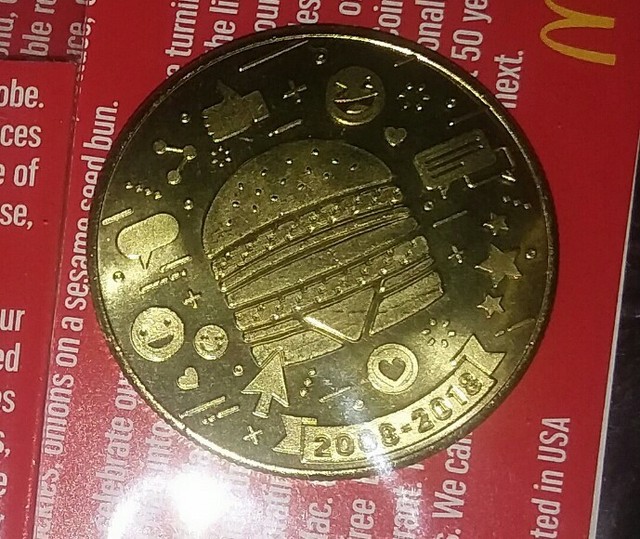 McDonalds 50 Years Of Big Mac Collectors Coin Token MacCoin Sealed 2008 2018 eBay