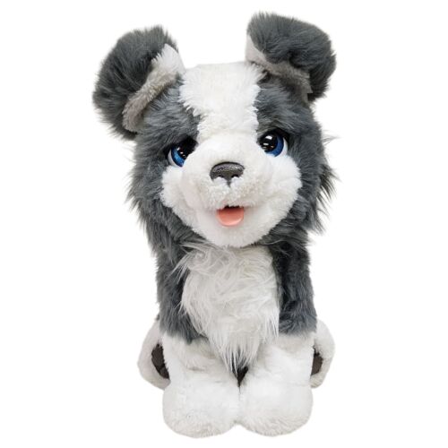 FurReal Friends Ricky Interactive Plush Pet Siberian Husky Puppy Dog 15” VIDEO - Picture 1 of 13