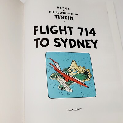 Flight 714 to Sydney (The Adventures of Tintin) - Paperback Comics