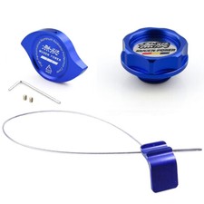 Blue Oil Filler Cap Radiator Cap Oil Dipstick For Honda Acura K20 K Series