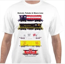 Detroit & Toledo Shore Line Railroad T-Shirt by Andy Fletcher