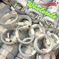 PD 60W USB-C to USB-C Cable Fast Charger Cord Lot For iPhone 15 16 17Air/Samsung
