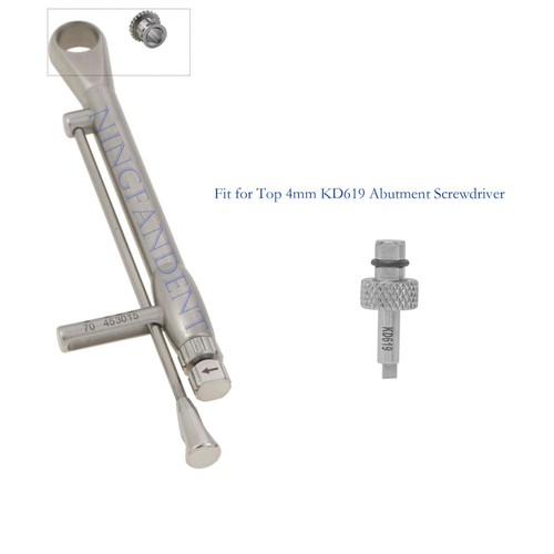 Dental Torque wrench Driver Adapter Implant Fit ITI NC Locater Abutment AH=4.0mm - Picture 64 of 65