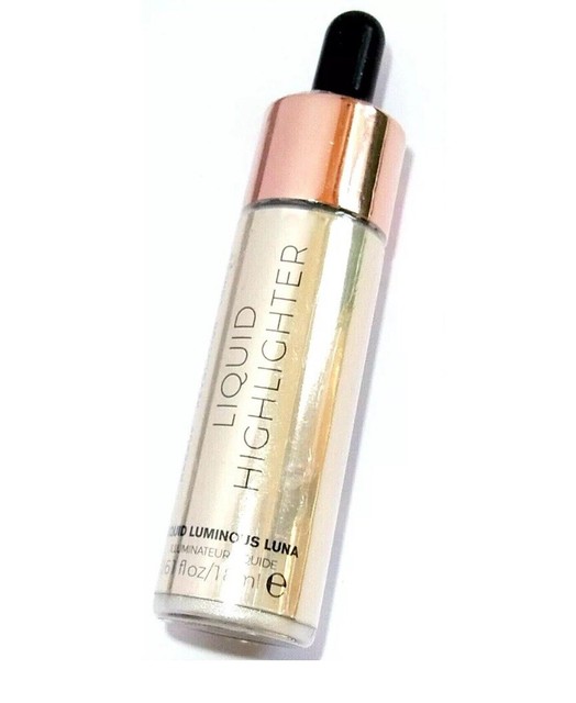 MAKEUP REVOLUTION Liquid Highlighter (LUMINOUS LUNA) 0.61 oz *SEALED* eBay