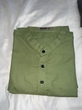 Kurta Indian Men's Shirt Longsleeve Medium Brand New