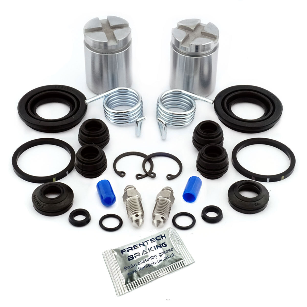 For Honda Integra DC5 (2001-2006) 2x Rear Brake Caliper Repair Kits & Pistons