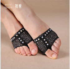 Rhinestones Foot Pads Dance Paws Half Shoes Foot Thongs Belly Dance Footwear NEW