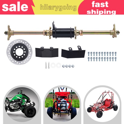 28 Zoll Hinterachse Komplettset 3 Loch Radnabe für 150cc 110 ATV Go Kart Quad Buggy - Bild 5 von 17