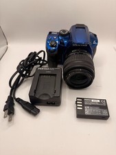   Very good  PENTAX Digital SLR K-30 Lens Kit blu From Japan