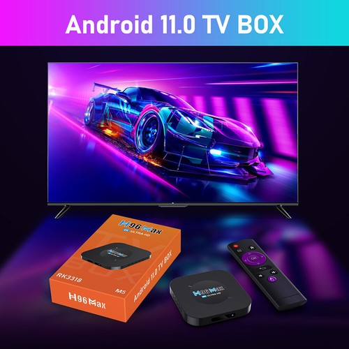 H96Max Android Box 2.4G WiFi 4K Lecteur multimédia Ultra HD 1 Go 2 Go de RAM (2 - Photo 4/12