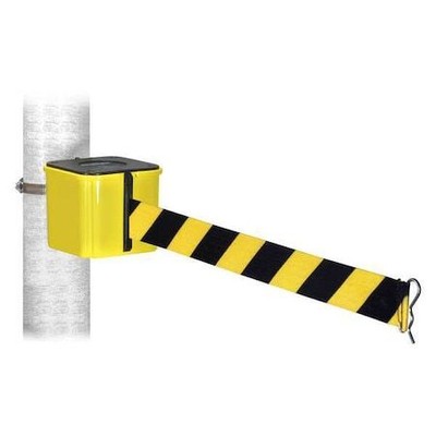 Retracta-Belt Wh412yw15-Byd-Hc Warehouse Barrier,15Ft Black/Yellow Belt