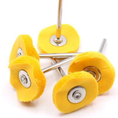 5x Polierscheibe Polieren 25mm für Dremel Proxxon Mini Schleifer 