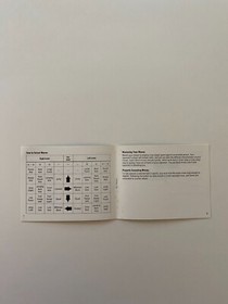 Karate Champ Nintendo NES Manual Only ~ Instruction Booklet