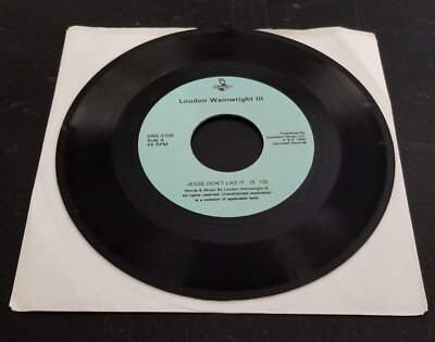 Loudon Wainwright III ''Jesse Don't Like It/T.S.D.H.A.V.'' Vinyl Record New!!