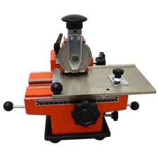 4mm Letter Semi-Automatic Metal Stamp Sheet Embosser Label Mark Print Machine
