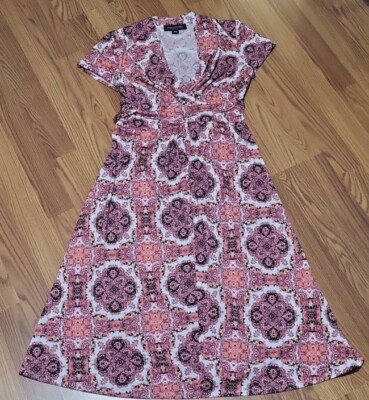 Womens PXS PERCEPTIONS petite Midi Dress Fit Flare Flowy