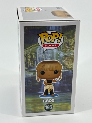 Funko Pop Rocks TLC T-BOZ #195 Vinyl Figure 90s R&B Girl Group Icon Collectible - Picture 3 of 6