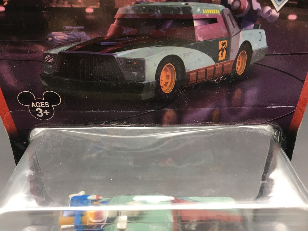Disney Pixar Cars Chick Hicks as Boba Fett Mandalorian Armor