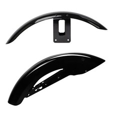 Vivid Black Front & Rear Fenders Fit For Harley Sportster XL 1200 883 2004-2022