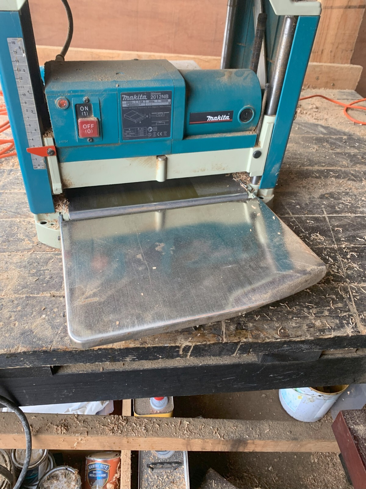 Makita 2012 bench planer thicknesser, working order eBay