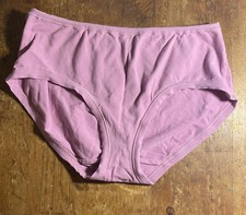Vintage Bali Panties Size 8/XL Dark Pink NWOT