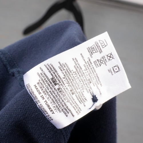 New SUNDEK Men's Navy Blue Cotton Long Sleeve Slim-Fit Button Shirt Size XS - Picture 11 of 11