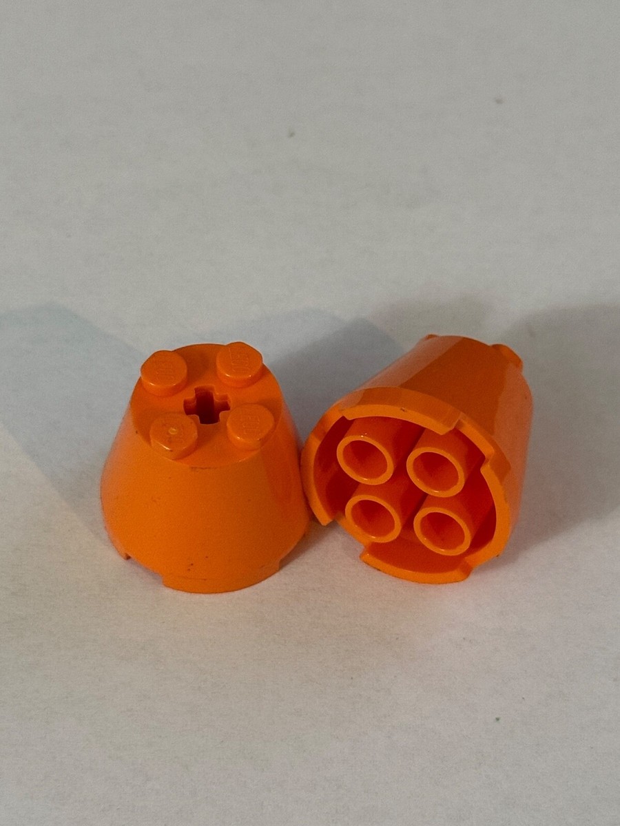 LEGO Parts 6233 (2pcs) Cone 3 x 3 x 2 with Axle Hole Choose Color