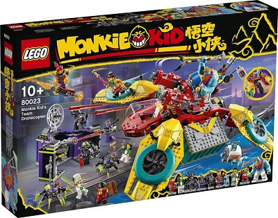 LEGO MONKIE KID Monkie Kid's Team Dronecopter (80023) LEGO MONKIE KID From Japan