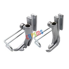 RIGHT / LEFT Zipper Knurled PRESSER FOOT FIT FOR Durkopp Adler 67,167,267,69,269