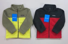 Boy's Toddler Columbia Steens Fleece Full Zip Jacket NEW