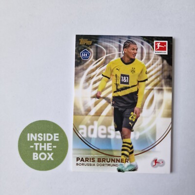 Brunner Dortmund Topps 60 Years 2023 24 Bundesliga Legendary Borussia Paris RC