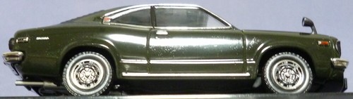 1:43 EBBRO MAZDA SAVANNA GT RX-3 S124A GREEN 1973 DIECAST MODEL CAR Not for US - Picture 6 of 8