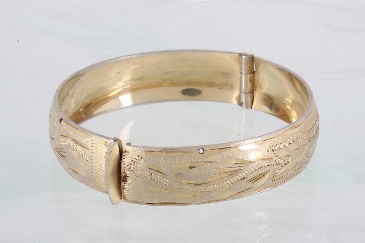 BRASS ETCHED DESIGN BANGLE BRACELET FASHION 0754B | eBay