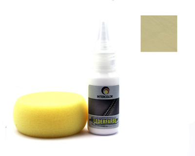 Car BMW ''Cream Beige'' Leather Paint 30ml for Car Seat, Steering Wheel, Interior